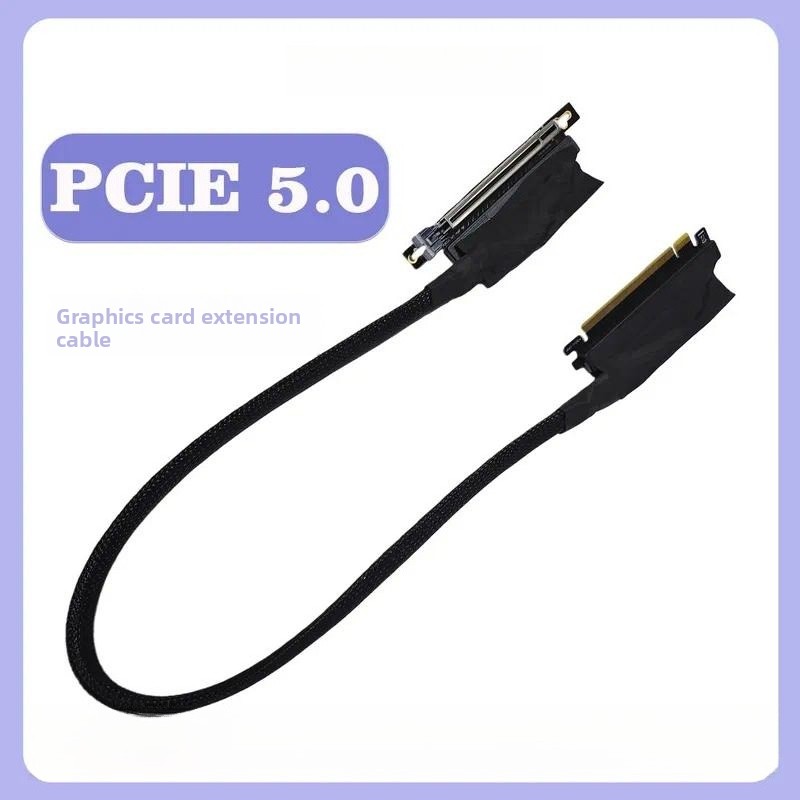 Pcie 5.0 Gpu Riser Cable - Cabo de extensão para placa de