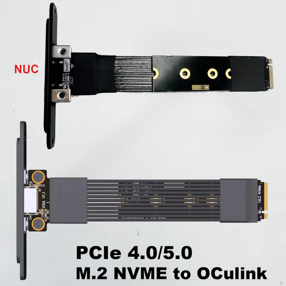 K49SQ-BK14 Cabo de Chip GPU OC - Pcie 5.0 Gpu Riser Cable avaliação e preço