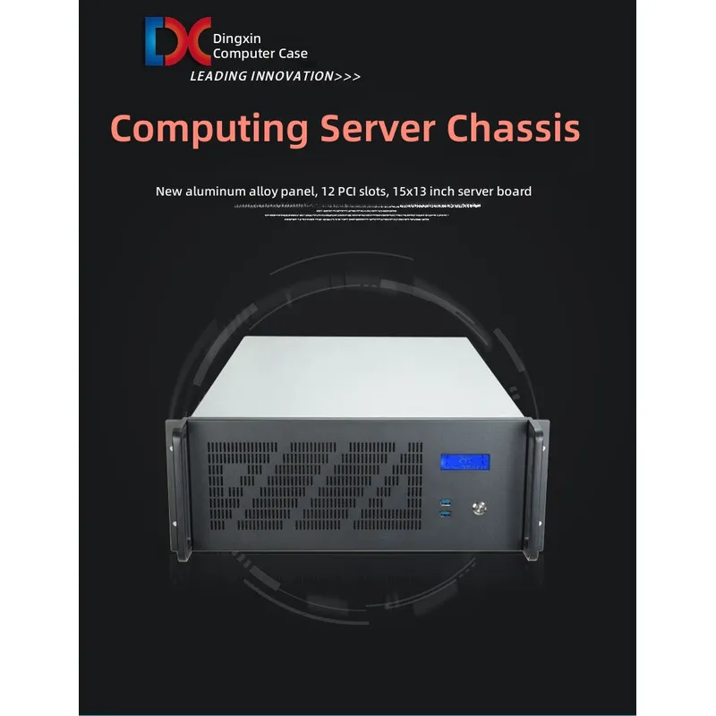 Chassi de rack 4U com 12 slots - Server Gpu Chassis 4U avaliação e preço