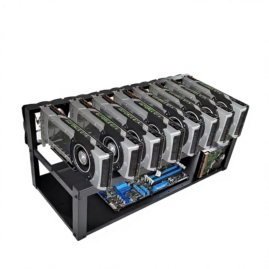 Suporte de Placa Gráfica para  - Gpu Mining Rig Frame 8 Gpu avaliação e preço